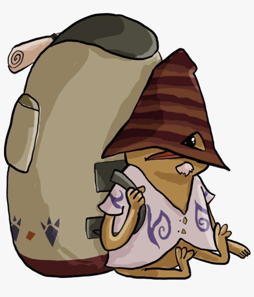 The Goron, Link, Was Waiting Patiently And Watching - The Legend Of Zelda: The Minish Cap, transparent png download