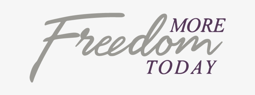 More Freedom Today Sticky Logo Retina - Myfonts, transparent png download