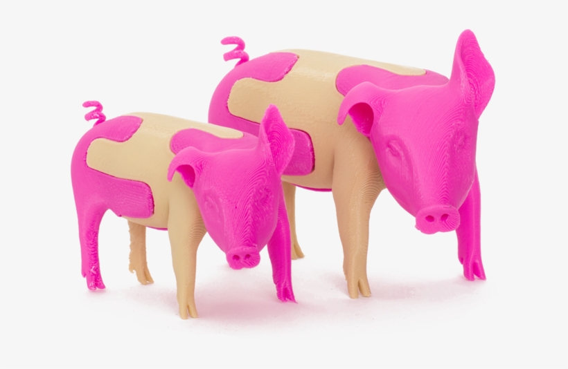 Monica 17 - 3d Print Puzzle Animal, transparent png download