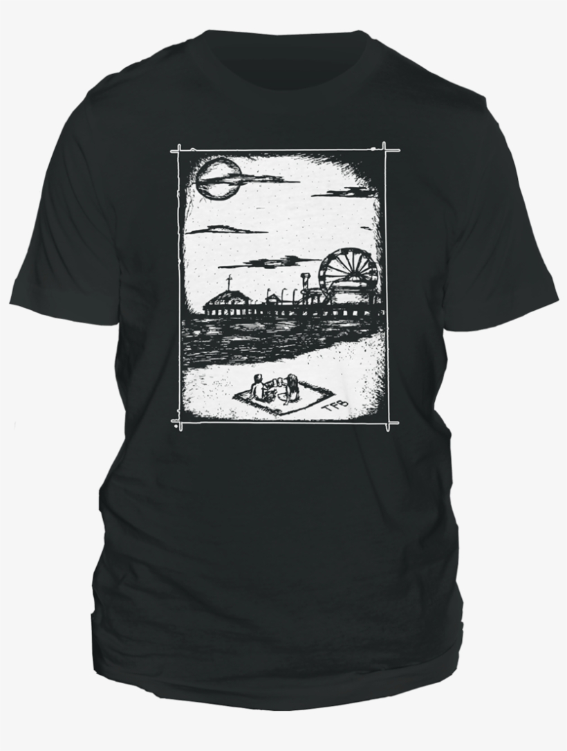 Santa Monica [ T-shirt ] - Front Bottoms Santa Monica, transparent png download