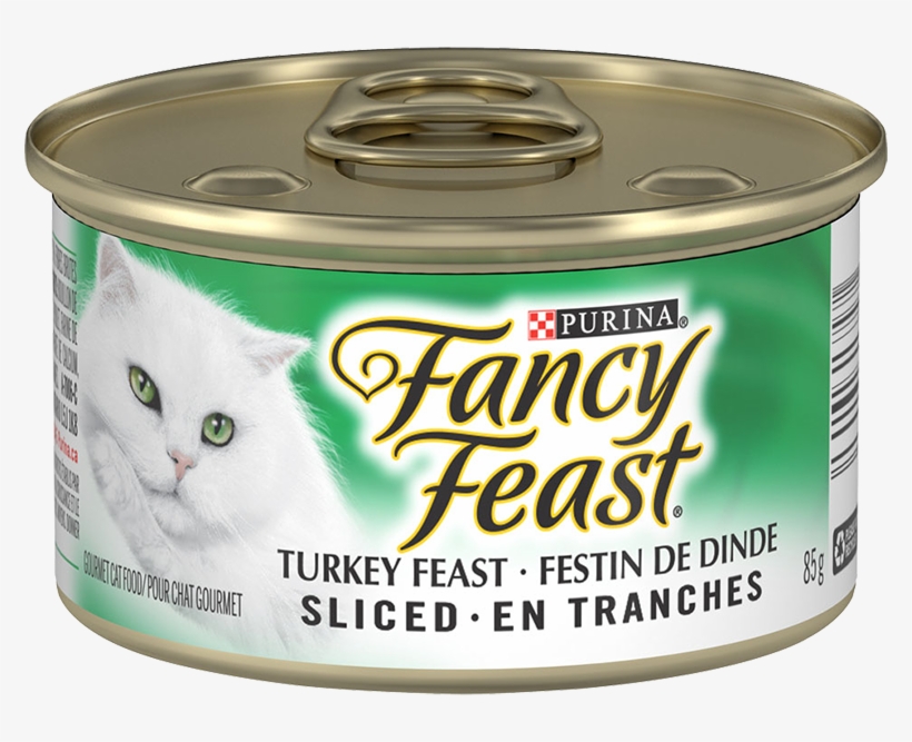 Fancy Feast® Sliced Turkey Feast Cat Food - Fancy Feast Can, transparent png download