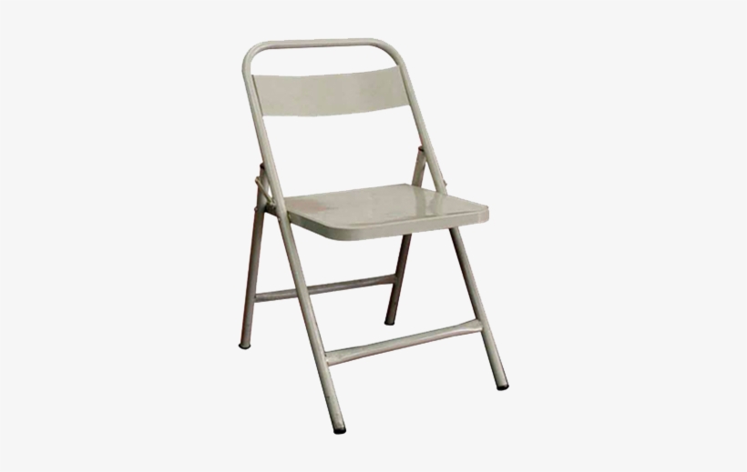 23 Silla Plegable De Metal - Metal Fold Up Chairs, transparent png download