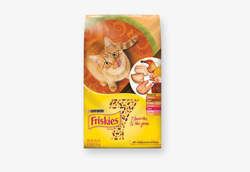 Shop Now - Purina Friskies 7 Cat Food 12 Oz. Pouch, transparent png download