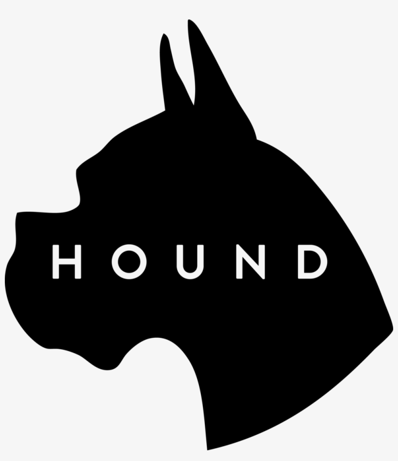 Boxer Dog Head Silhouette, transparent png download