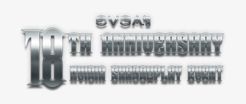 Evga 18th Anniversary Shadowplay Event - Illustration, transparent png download