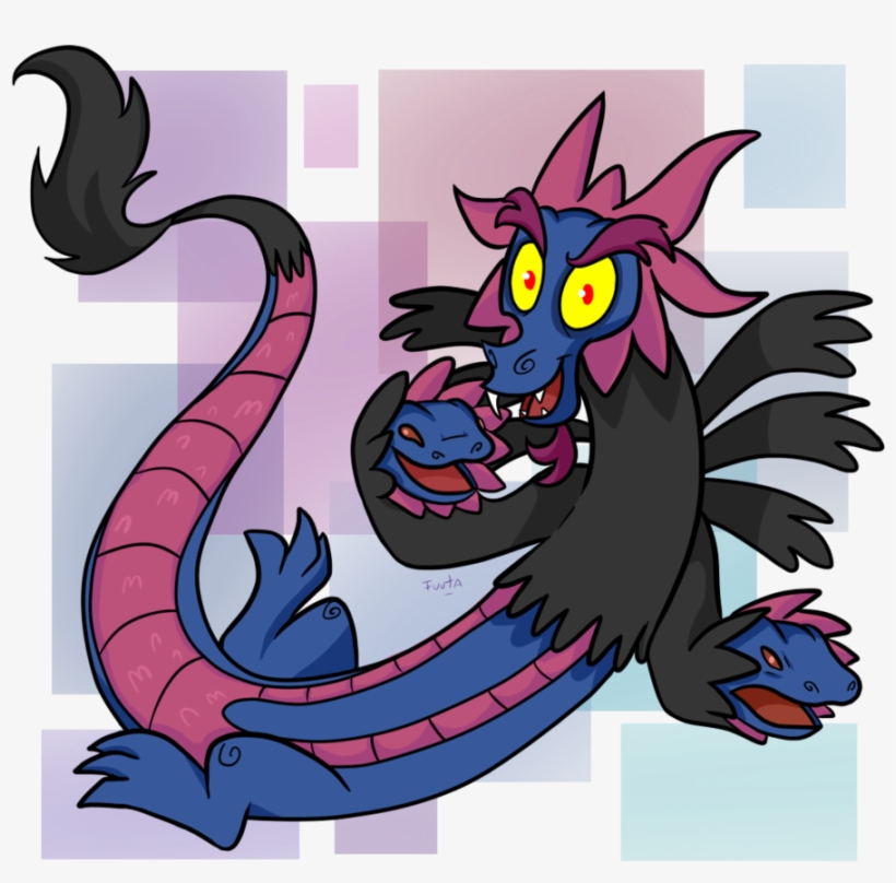 [3] Source Discord The Hydreigon - Cartoon, transparent png download