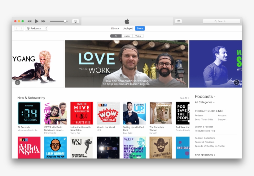 Love Your Work Podcast Large Banner Feature On Itunes - Invisibilia, transparent png download