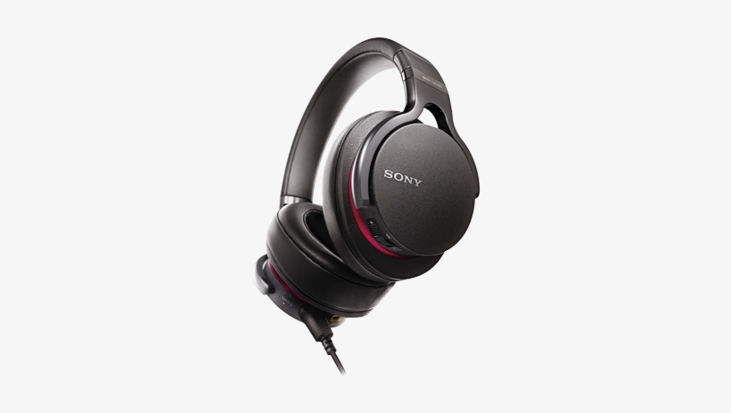 Hear What You've Been Missing, No Matter The Source - Sony Mdr 1adac Headphones Black, transparent png download