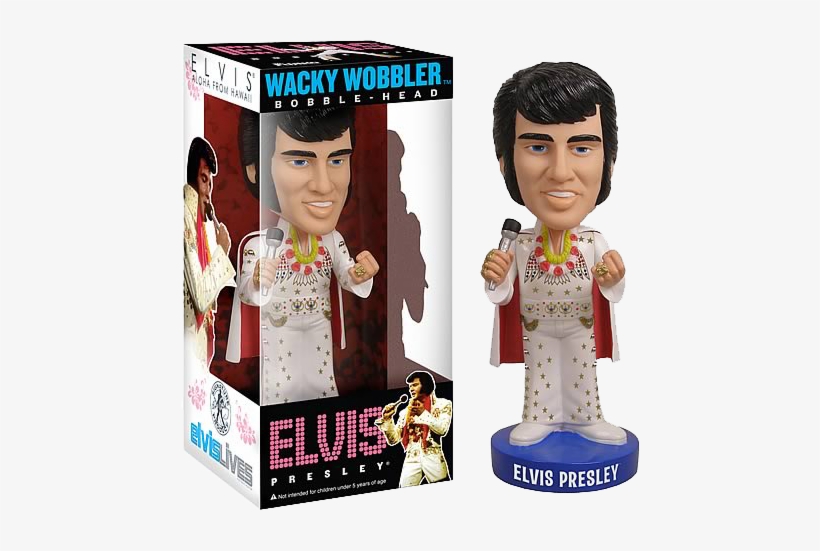 Elvis Presley -aloha Wacky Wobbler - Funko Wacky Wobbler Bobble Head Elvis Presley (aloha, transparent png download
