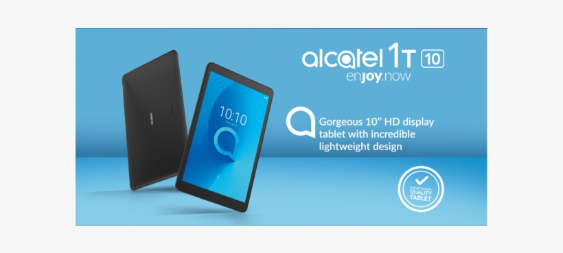 Alcatel 1t - Alcatel Phones - Mobile Phones - Phones - Alcatel 1 Series 1t 10 16 Gb - Android 8.1 (oreo) 1.3, transparent png download
