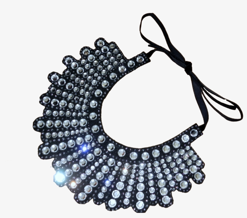 Cut A Yard Of Velvet Ribbon In Half And Singe The Edges - Jewellery, transparent png download