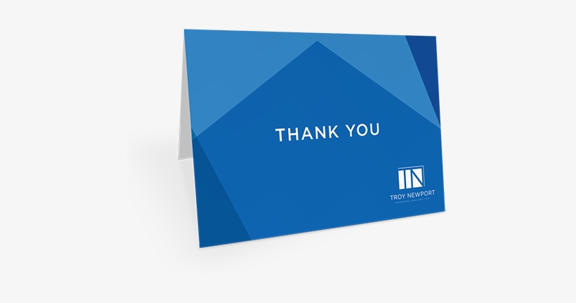 Thank You Card - Graphic Design, transparent png download