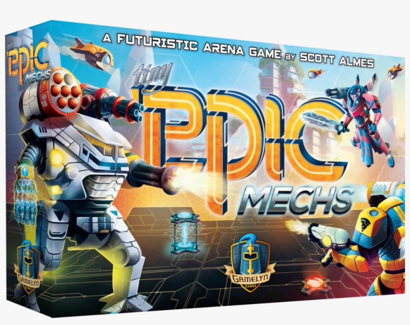 Tiny Epic Mechs Retail, transparent png download