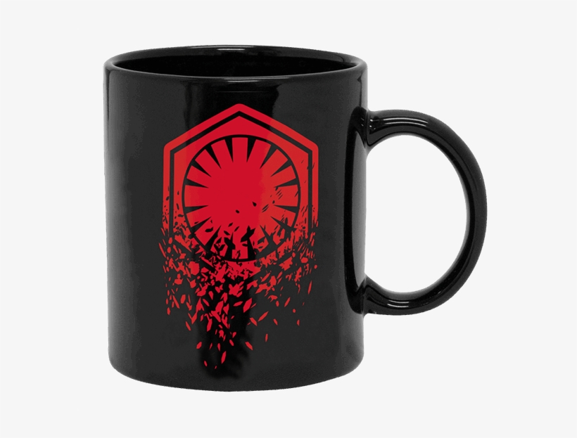 Star Wars Coffee Mug The First Order Black Mug, transparent png download
