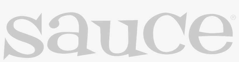 Sauce Sponsoredlogo Bw - Sauce Magazine, transparent png download