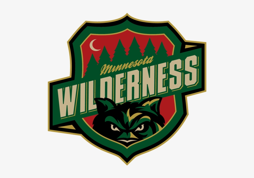 Minnesota Wilderness Minor League Team New Logo - Minnesota Wilderness Hockey Logo, transparent png download