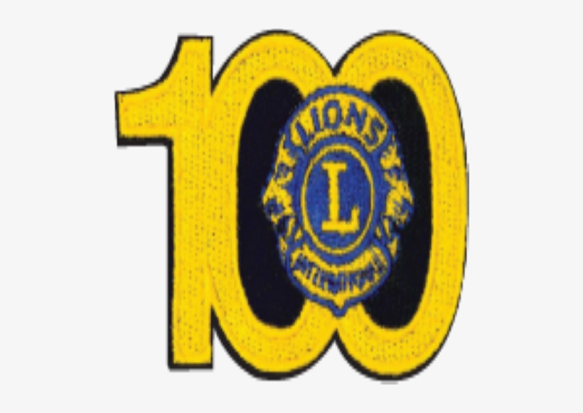 Lions 100 Years Patch Details - Emblem, transparent png download