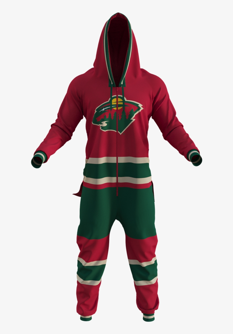 Minnesota Wild Team Onesie - Nhl Onesies Rangers, transparent png download