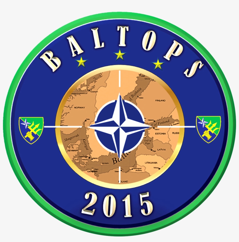 Nato Baltops 2015 Logo - Circle, transparent png download