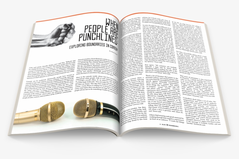 When People Are Punchlines - Magazine, transparent png download