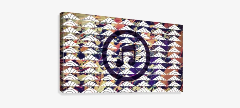 Color Of Music Cammie Rayas Canvas Print - Motif, transparent png download