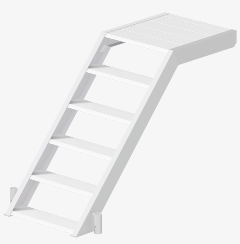 Alblitz Starting Stairway - Aluminium, transparent png download