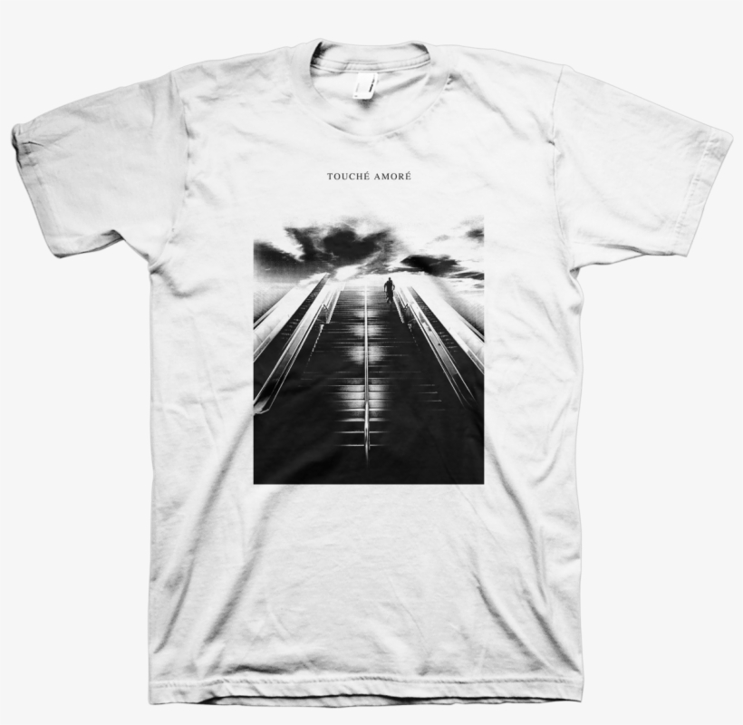 Touche Amore "stairway" White - Modern Life Is War T Shirt, transparent png download