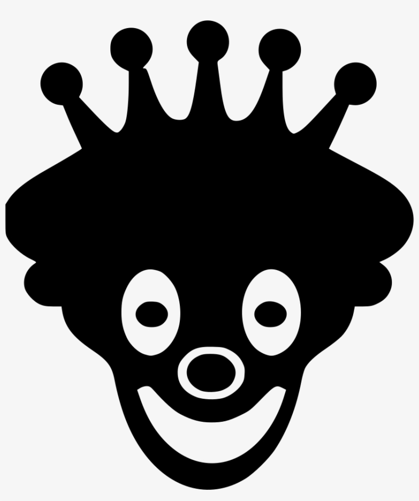 Queen Joke Mask Face Halloween Comments - Crown Joker, transparent png download