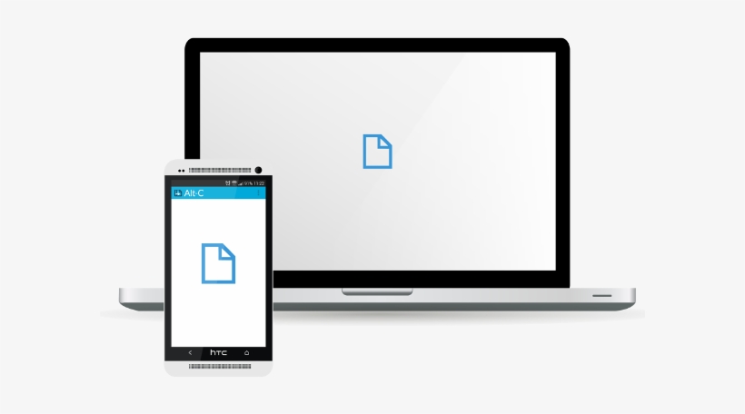Alt-c - Pc Und Smartphone, transparent png download