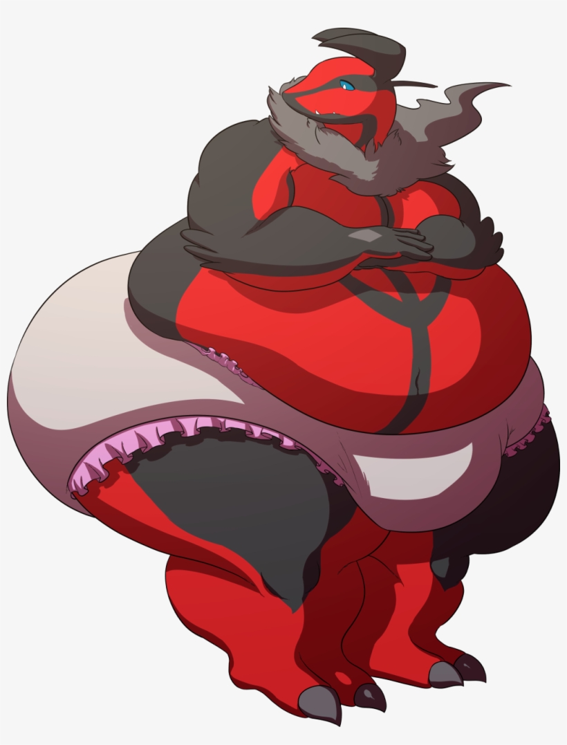 Padded Yveltal - Fat Yveltal, transparent png download