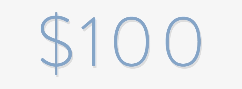 $100 Donation To Western Resource Advocates, transparent png download