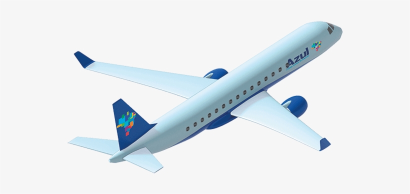 05 Revista Azul Almanaque Aviao Azul - Avião Da Azul Png, transparent png download