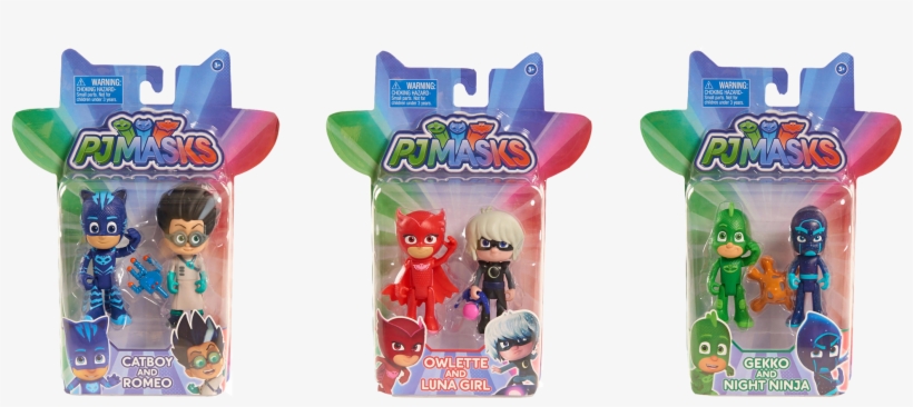 Pj Masks Figure Pack Assortment - Pj Masks Figure Set, transparent png download