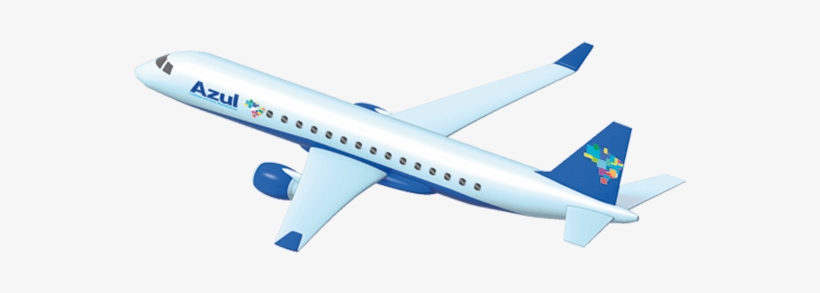 Avião Azul Png - Aviao Azul Png, transparent png download