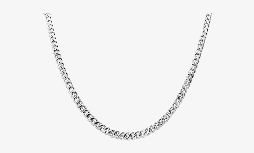Cadena De Plata Ljca01 - White Gold Chain Price, transparent png download