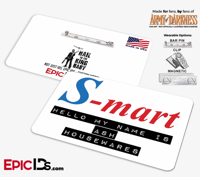 S-mart Ash Williams 'army Of Darkness' Cosplay Replica - Mr Robot Computer Repair With A Smile Png, transparent png download