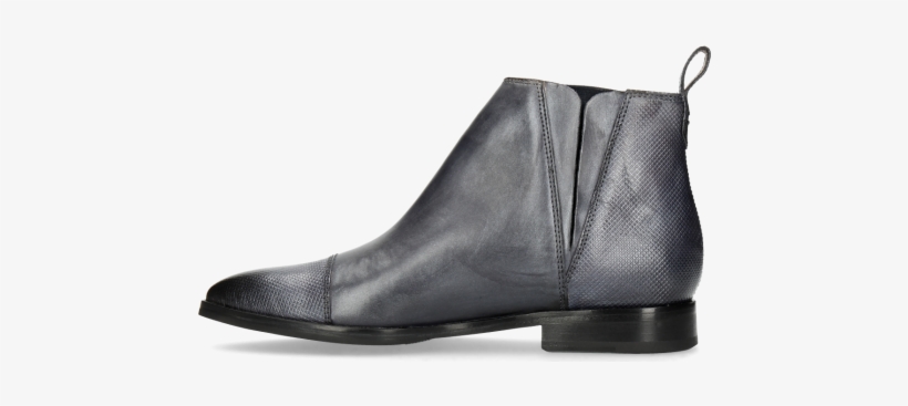 Ankle Boots Jessy 8 Dice Avio Fondo Gunmetal - Chelsea Boot, transparent png download