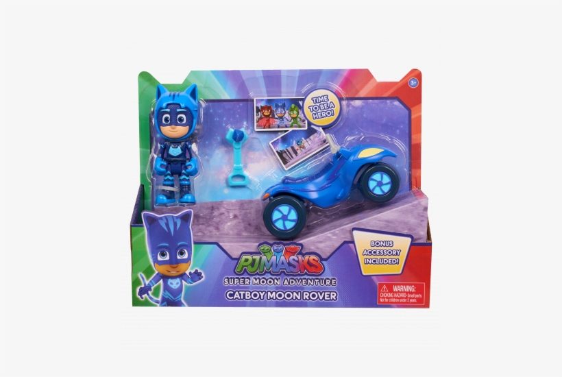 Pj Masks Super Moon Adventure Space Rovers Catboy Moon - Pj Mask Super Moon Adventure, transparent png download