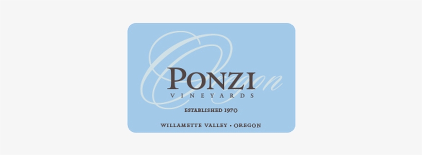 Gift Card- $100 - Ponzi Vineyards Logo, transparent png download