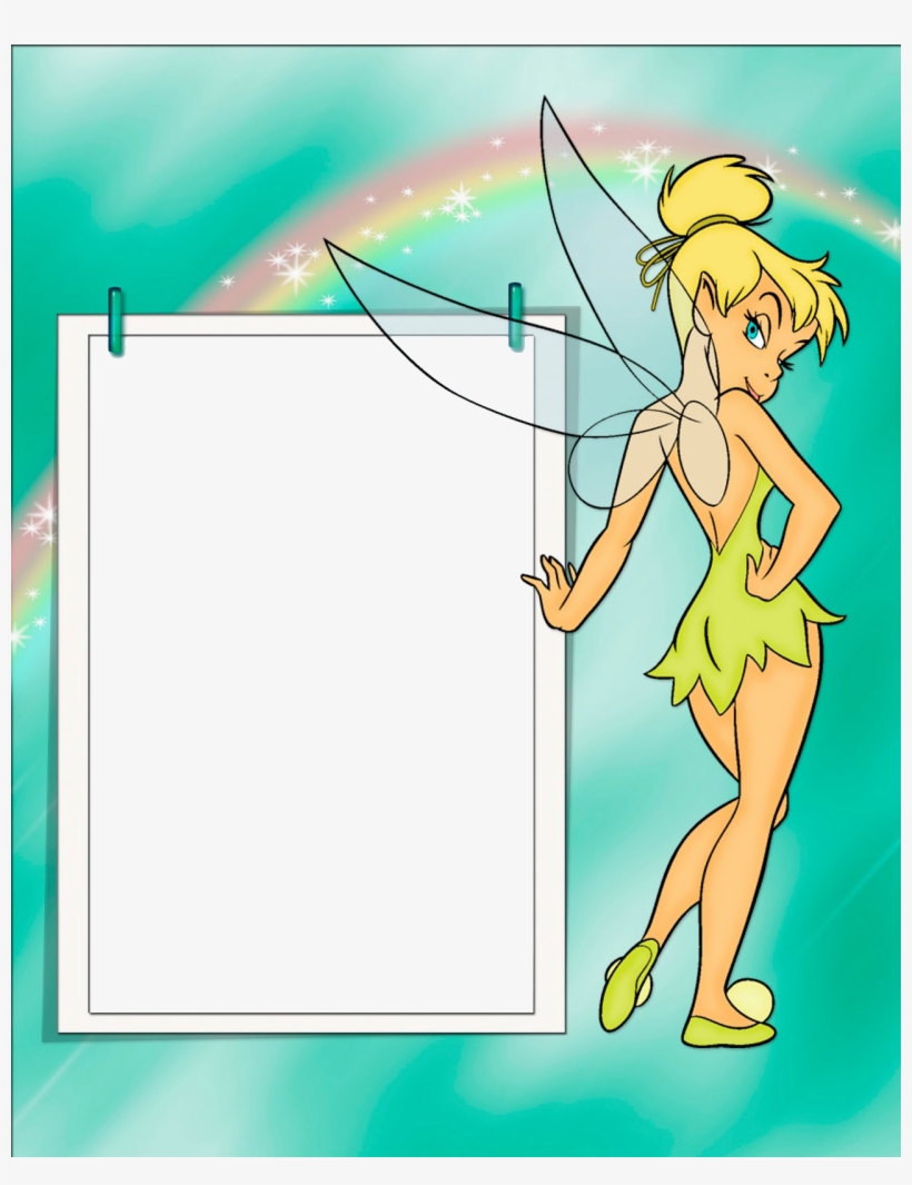 Campanita - Border Design Tinker Bell, transparent png download