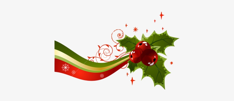 La Mochila De Carla - Holly Christmas Design Element Large Mug, transparent png download
