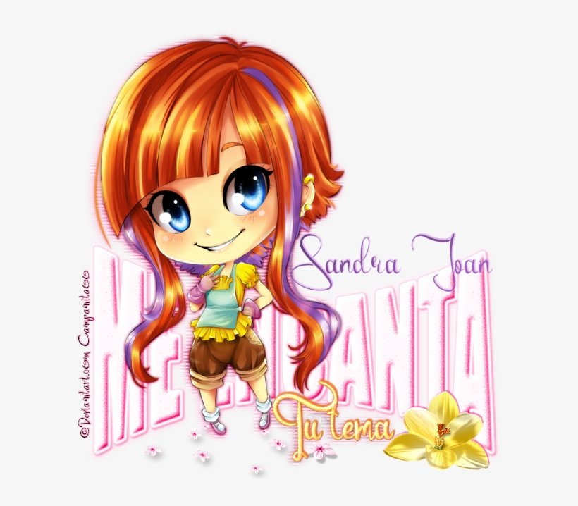 Tags Gracias X Compartir, Apoyando Tema & Buen Tema - Chibi, transparent png download