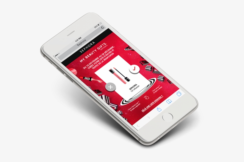 Sephora Iphone Preview - Case Study, transparent png download