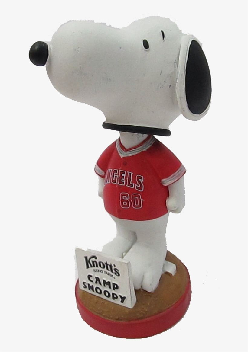 Snoopy Los Angeles Angels Baseball Sga - Baseball, transparent png download
