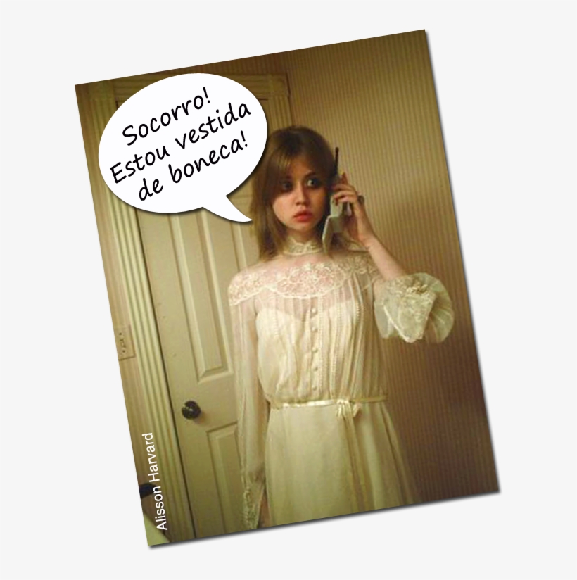 Fiquei Pensando Por Um Tempo E, Dia Desses, Entrei - Girl, transparent png download