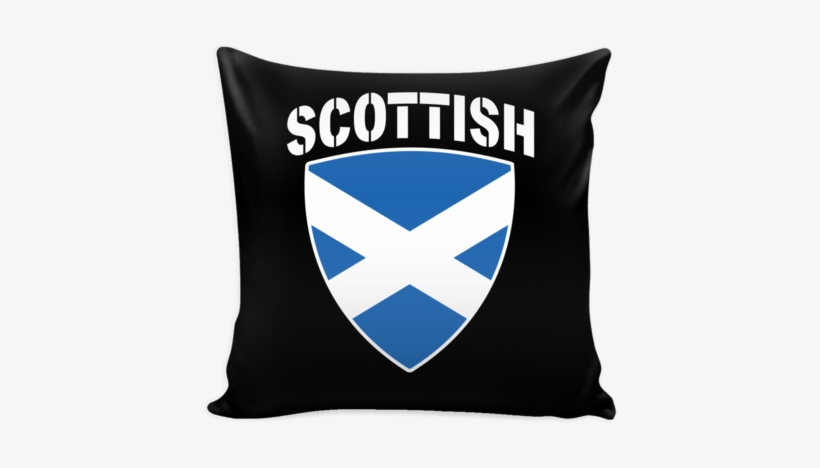 Scottish Pride Pillow Cover - Stencils Prints On Pillow Cover, transparent png download