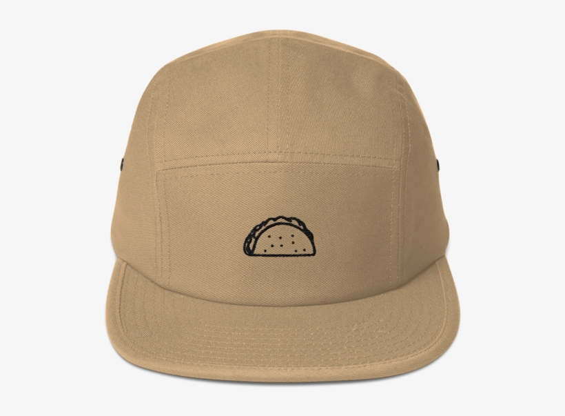 Taco Icon 5 Panel Hat - Hat, transparent png download