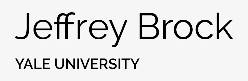 Jeffrey Brock, Yale University - Calligraphy, transparent png download