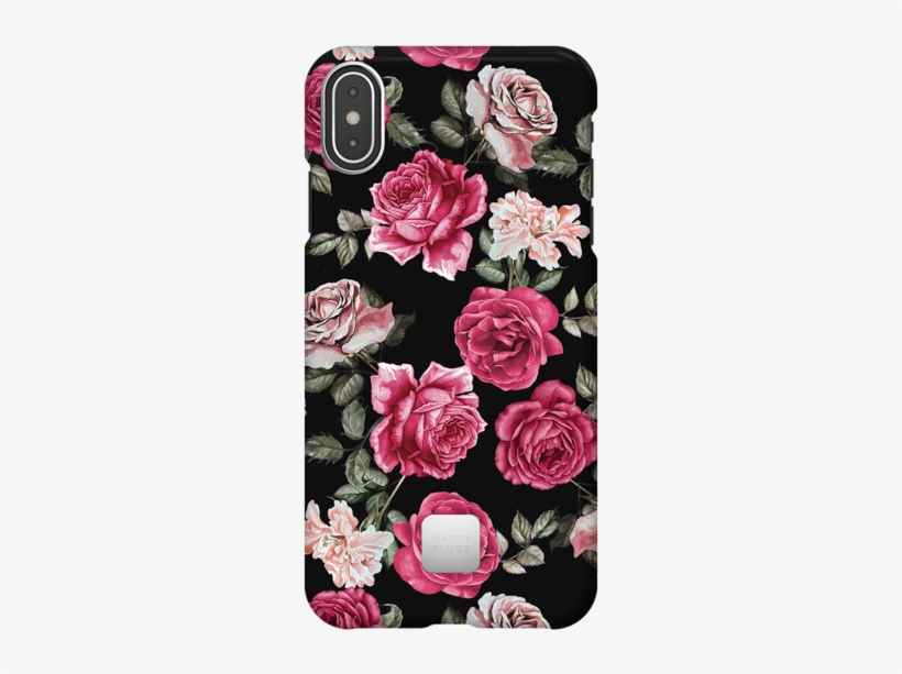 Iphone Xs Max Case Vintage Roses - Happy Plugs Iphone 7/8 Plus Slim Case Phone Case Vintage, transparent png download