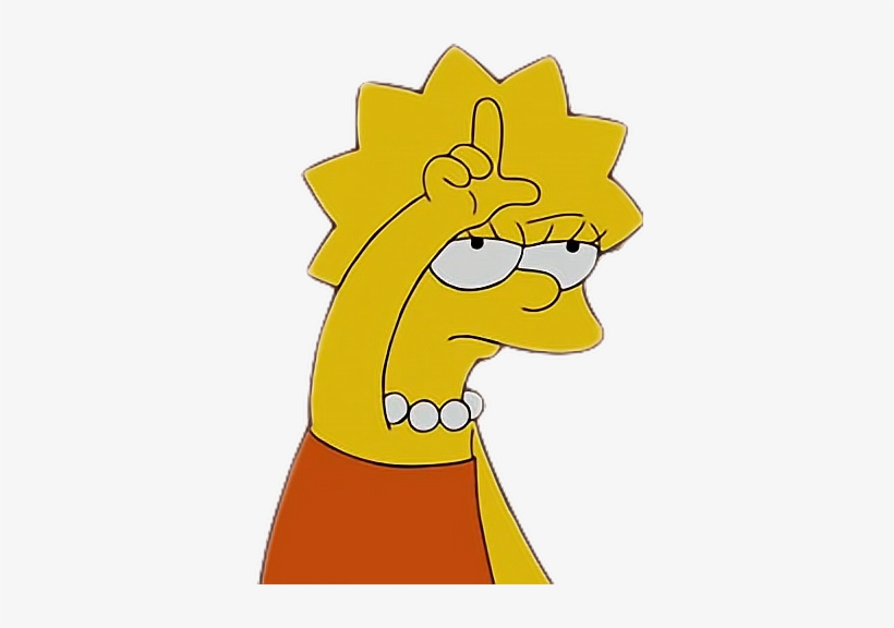 Posted 9/17/18 , Edited 9/17/18 - Lisa Simpson Png, transparent png download